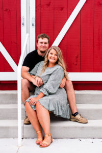 portrait of couple sitting together