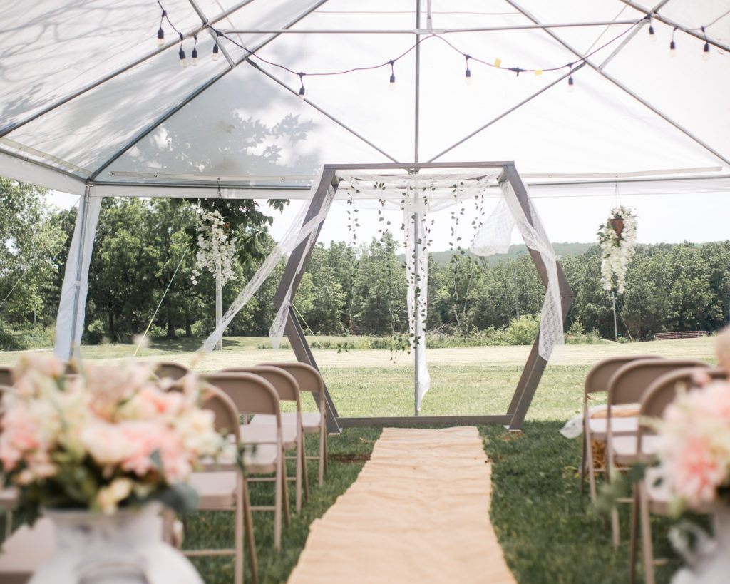 photo of outdoor wedding venue 