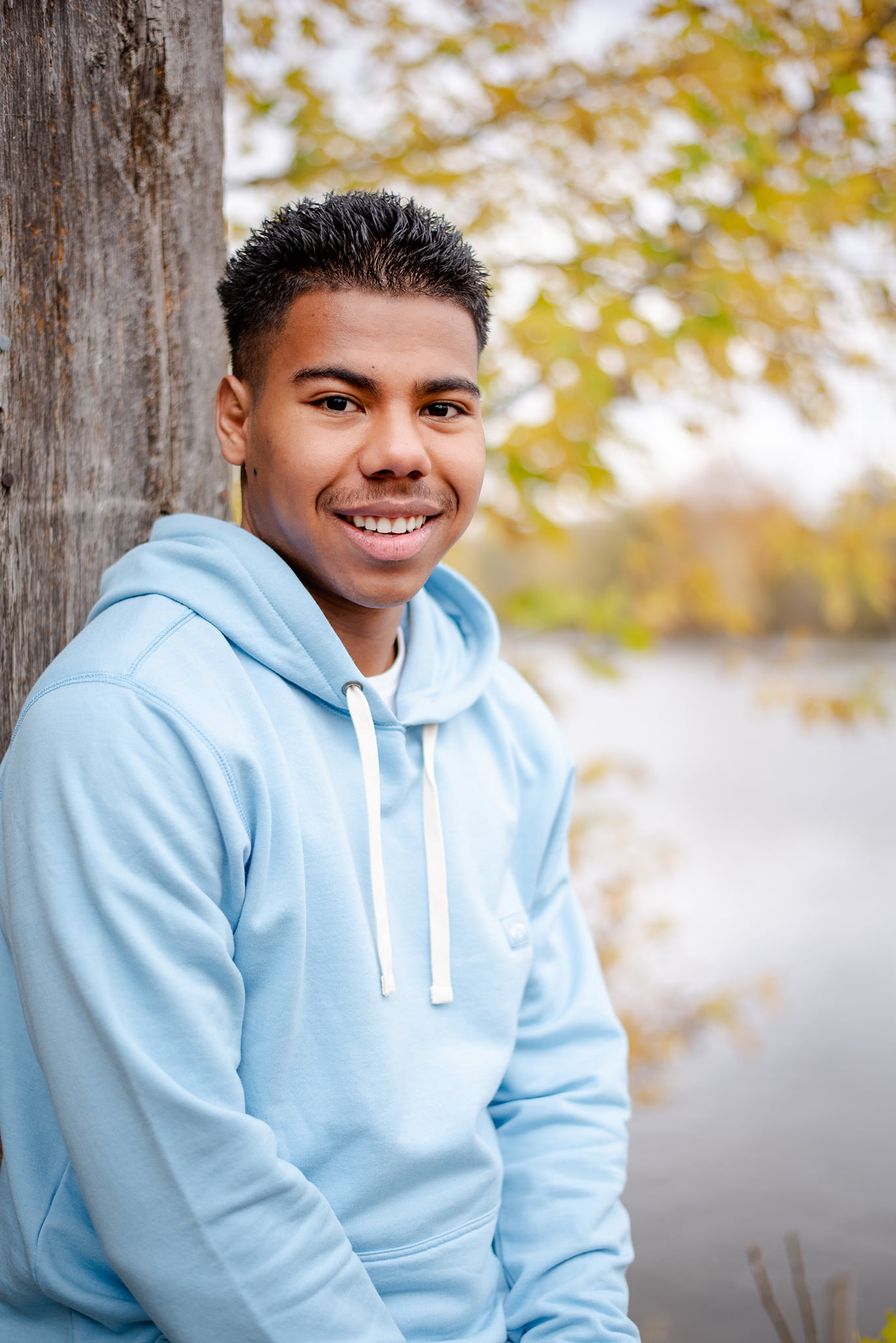 photo of senior during photo session