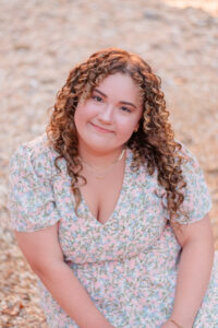 photo of senior during senior photo session