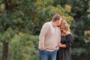 photo of couple during engagement session