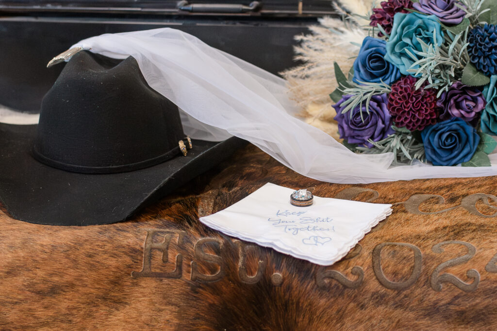 photo of wedding details